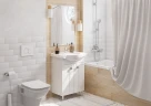 Зеркало Aquaton Фиджи 60 1A179502FG010 Белое
