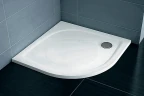 Душевой поддон из искусственного камня Ravak Elipso Pro 90х90 Flat XA237711010 Белый
