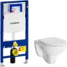Комплект унитаза Berges Gamma 081105 с инсталляцией Geberit Duofix Sigma UP320 111.300.00.5 с сиденьем Микролифт