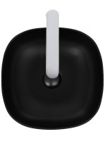 Раковина-чаша WeltWasser Elbach 2184 MB 37 10000004527 Черная матовая фаянс накладная