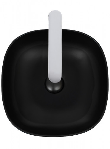 Раковина-чаша WeltWasser Elbach 2184 MB 37 10000004527 Черная матовая фаянс накладная