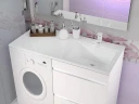 Раковина Style Line Estetus Даллас 100 R СС-00002392 с местом под стиральную машину Белая
