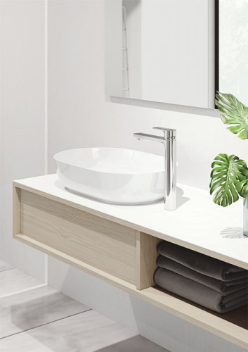 Смеситель для раковины Kludi Zenta SL 482560565 Хром латунь