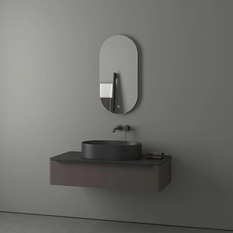 Зеркало Evoform Ledshine 40х80 BY 2688 с подсветкой 16,5 W - сенсорный выключатель - нейтральный белый свет