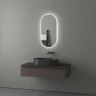 Зеркало Evoform Ledshine 40х80 BY 2688 с подсветкой 16,5 W - сенсорный выключатель - нейтральный белый свет