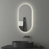 Зеркало Evoform Ledshine 40х80 BY 2688 с подсветкой 16,5 W - сенсорный выключатель - нейтральный белый свет