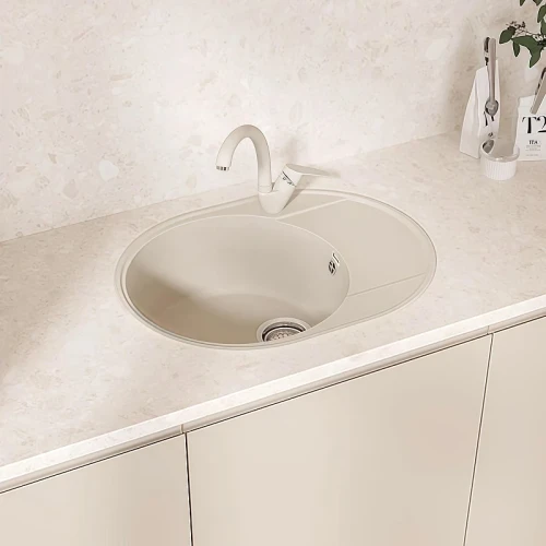 Кухонная мойка Maretti Kitchen 61 KT610-BE цвет Бежевый