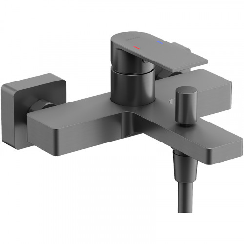 Смеситель для ванны Sancos Studio SC9018GG Вороненая сталь