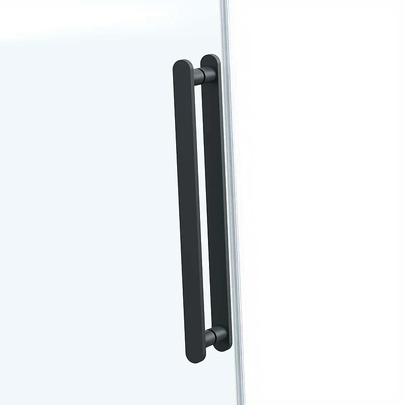 Душевой уголок Vincea Como Soft 130x90 VSR-1CS9013CLB профиль Черный стекло прозрачное