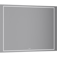 Зеркало Aqwella Vision 100 VIS0210BH с подсветкой и подогревом с бесконтактным выключателем стекло