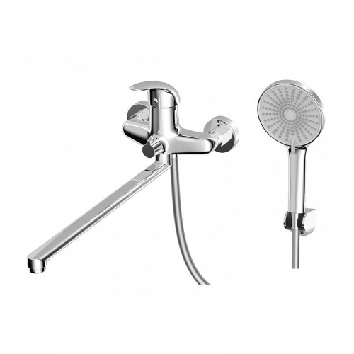 Смеситель для ванны AWP Suna S1051C универсальный цвет Хром