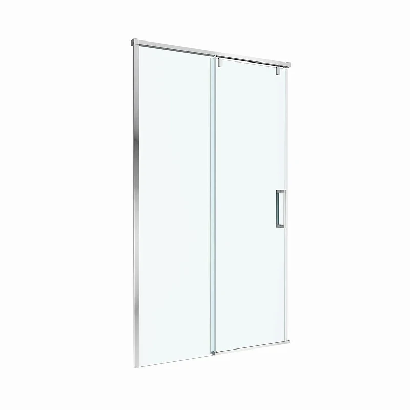 Душевая дверь BelBagno Soft Close-1 120 SOFT_CLOSE-1-BF-1-120-C-Cr профиль Хром стекло прозрачное