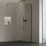 Душевая перегородка Ravak ST Walk-In Wall Air 110 GW9WD0300Z1C профиль Черный стекло Transparent