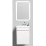 Тумба под раковину BelBagno Pietra Mini 46 PIETRA MINI-460-1A-SO-BL-L подвесная Bianco Lucido МДФ / ЛДСП