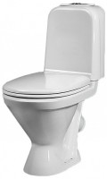 Унитаз-компакт Sanita Самарский комфорт WC.CC/Samarsky/2-TM/WHT.G/S1 с бачком и сиденьем Микролифт