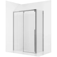 Душевой уголок Ambassador Intense 150x110 110021104IX-110IX профиль Хром стекло прозрачное