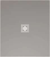 Душевой поддон из искусственного камня Allen Brau Priority 90x80 8.31001-PGM цвет Серый