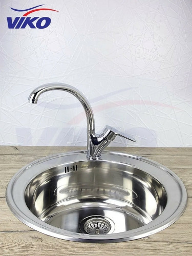 Смеситель для кухни Viko V-6704 Хром