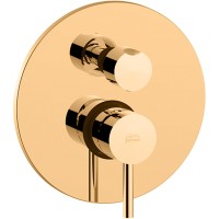 Смеситель для душа Paffoni Light LIG018HG Медовое золото встраиваемый