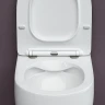 Комплект унитаза Ceramicanova Play CN3001 с инсталляцией Berges Novum L5 040215 с сиденьем Микролифт и Черной матовой клавишей смыва фаянс подвесной