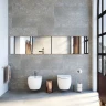 Комплект унитаза Ceramicanova Play CN3001 с инсталляцией Berges Novum L5 040215 с сиденьем Микролифт и Черной матовой клавишей смыва фаянс подвесной