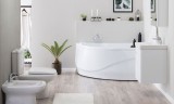 Акриловая ванна Aquanet Graciosa 150x90 R 205389 без гидромассажа