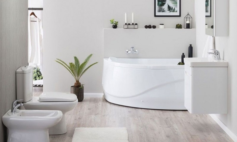 Акриловая ванна Aquanet Graciosa 150x90 R 205389 без гидромассажа