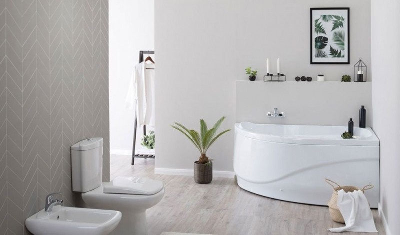 Акриловая ванна Aquanet Graciosa 150x90 R 205389 без гидромассажа