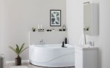 Акриловая ванна Aquanet Graciosa 150x90 R 205389 без гидромассажа
