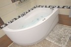Акриловая ванна Aquanet Graciosa 150x90 R 205389 без гидромассажа