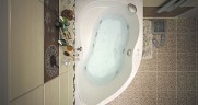 Акриловая ванна Aquanet Graciosa 150x90 R 205389 без гидромассажа