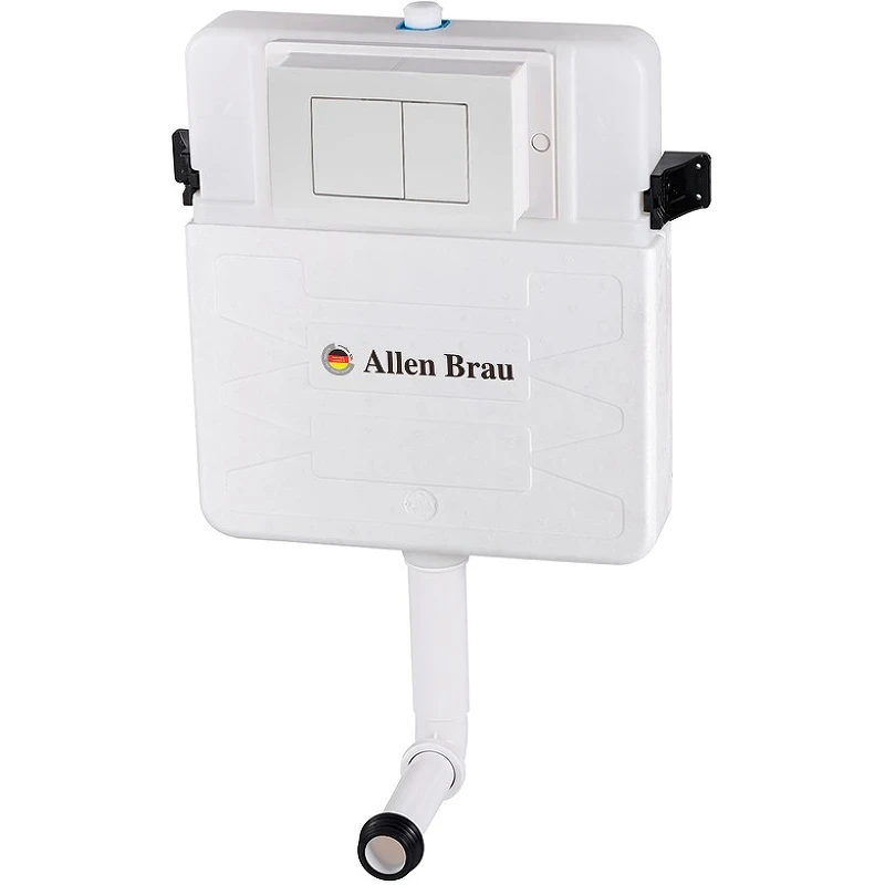 Смывной бачок Allen Brau Pneumatic 9.11104.20 для унитаза без клавиши смыва пластик