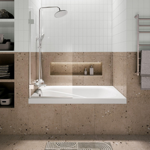 Акриловая ванна Niagara Atrio 160х70 NG-A15070 цвет Белый глянцевый