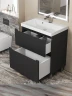 Тумба под раковину Uperwood Tanos 70 291120332 цвет Черный матовый