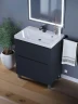 Тумба под раковину Uperwood Tanos 70 291120332 цвет Черный матовый