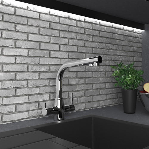 Смеситель для кухни Paini Arena 92CR6433VEB90DAKM Хром