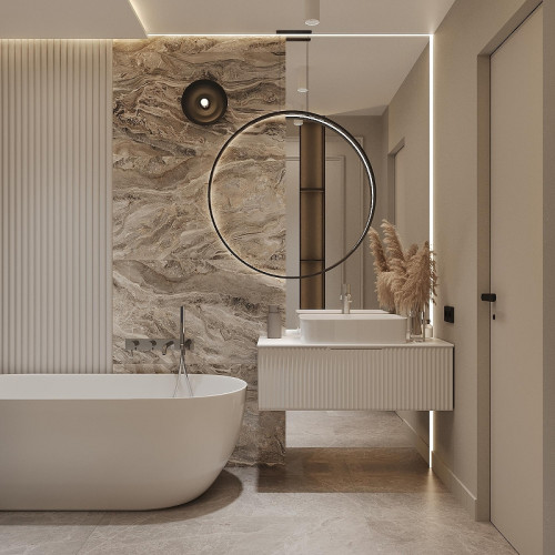 Тумба под раковину ЗОВ Кито Флавио 60 K60FB подвесная цвет Белый PET