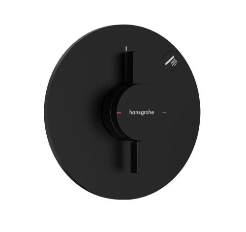 Смеситель для душа Hansgrohe DuoTurn S 75618670 цвет Черный матовый