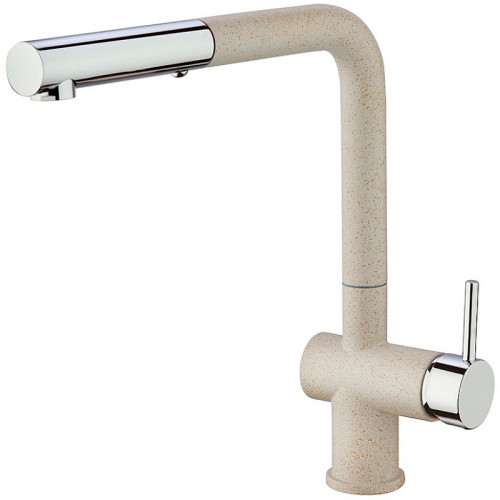 Смеситель для кухни Paini Cox HD94566CR1KM Бежевый матовый Хром