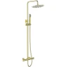 Душевая система BelBagno Uno UNO-DOCM-ORO Золото латунь на стену