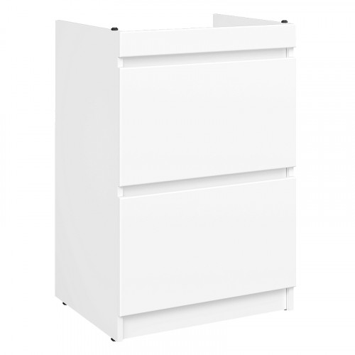 Тумба с раковиной DIWO Тольятти 120 L цвет Белый