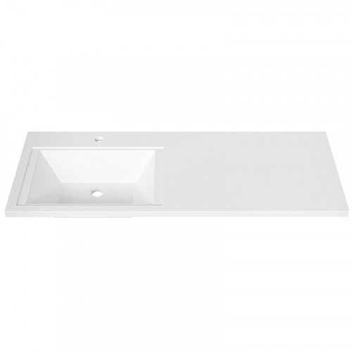 Тумба с раковиной DIWO Тольятти 120 L цвет Белый