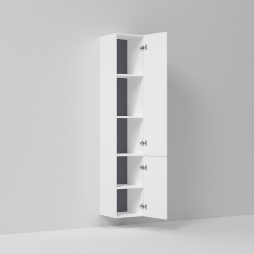 Шкаф пенал AM.PM Gem 30 R M90CHR0306WG подвесной Белый МДФ / ЛДСП