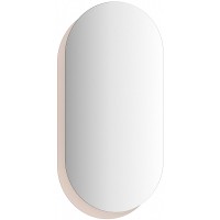 Зеркало Evoform Double 124x65 BY 0303 на стеклянном основании - цвет Бронза стекло