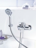 Смеситель для ванны Grohe Eurodisc Cosmopolitan 33390002 Хром латунь на стену