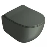 Унитаз подвесной Artceram File 2.0 Reel FLV006 15 00 цвет Grey olive без сиденья