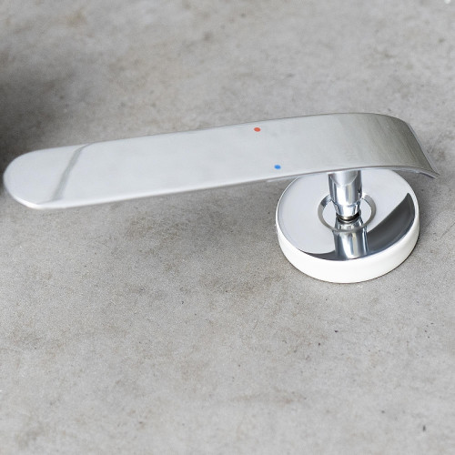 Смеситель для раковины Lemark Melange LM4936CW цвет Хром, Белый