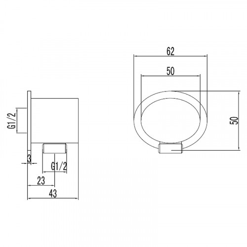 Шланговое подключение Lemark LM8026C Хром