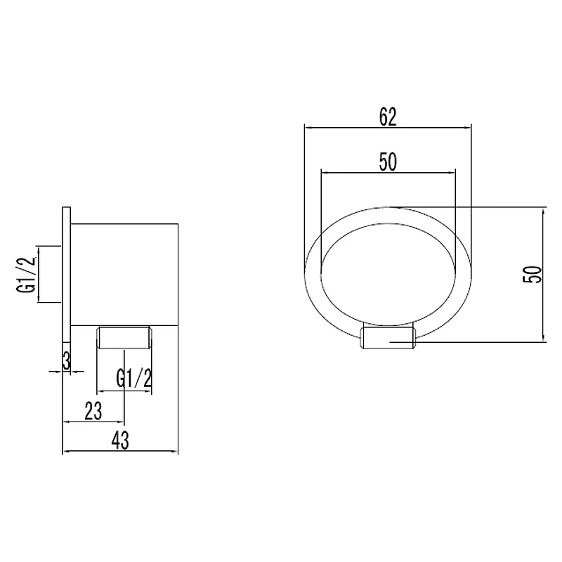 Шланговое подключение Lemark LM8026C Хром
