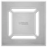 Душевой трап Berges Zentrum Norma 100x100 090462 с решеткой Хром матовый
